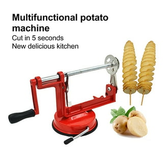 INTBUYING Electric Automatic Potato Tower Slicer Vegetable Chips