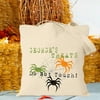 Personalized Halloween Trick-or-Treat Canvas Bag - Spiders
