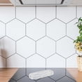 thumbnail image 4 of Raindrops Clear Range Hood Covering Plate 4Pcs Abs Enhanced Visibility Oval, 4 of 8