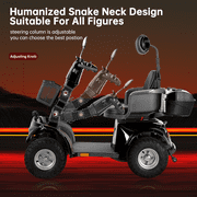 Electric Mobility Recreational Travel Scooter for Adults,Mobility Scooters for Seniors, 4 Wheel Powered Mobility Scooters