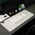 thumbnail image 1 of Heated Large Desk Mat PU Leather Warm Mouse Pad with 5 Heating Level & 4 Hour, 1 of 5