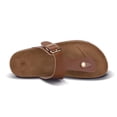 thumbnail image 3 of Bocca Women's Adjustable Flip-Flops Brown Slide Cork Footbed Sandals 8M, 3 of 7
