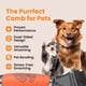 thumbnail image 2 of Descascarillador y descascarillador Comb GoPets para perros y gatos, 2 of 6