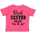 thumbnail image 3 of Inktastic Best Sister Ever Girls Toddler T-Shirt, 3 of 5