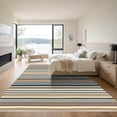 thumbnail image 3 of ODIKA 3'x5' Machine Washable Non-Slip Area Rug, Geometric Beige High Traffic Rug with Pad, Beige, 1063179, 3 of 8