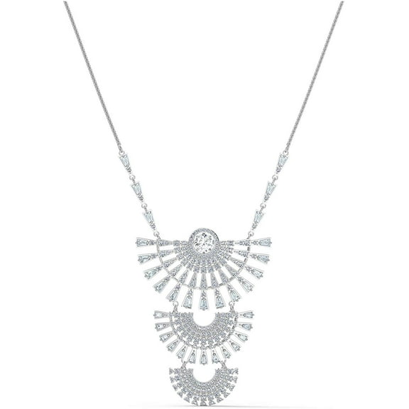 SWAROVSKI Sparkling Dance Dial Up Necklace Silver One Size