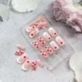 thumbnail image 3 of Uñas postizas KSTBJN para el día de San Valentín, punta francesa, color rosa nude x24, 3 of 7