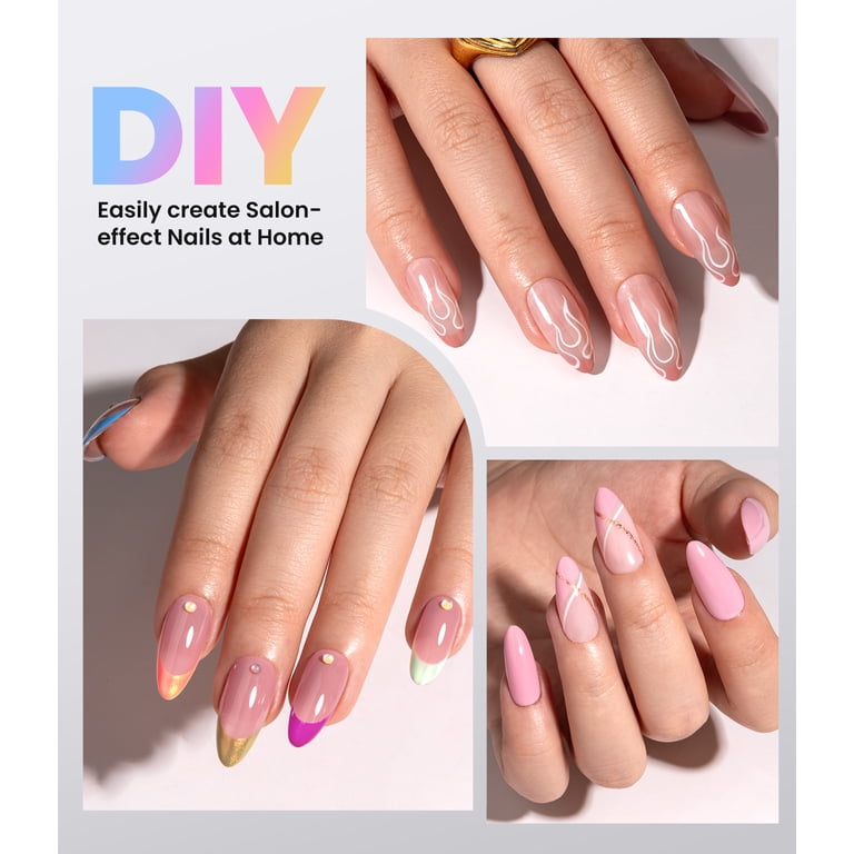 MelodySusie Medium Almond Nail Tips, 600 Pieces, 15 Sizes photo 7