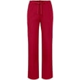 thumbnail image 3 of Adar Universal Unisex Scrub Set - Unisex V-Neck Scrub Top & Tapered Drawstring Scrub Pants - 907 - Red - 5X, 3 of 5