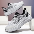 thumbnail image 3 of Men's Extra Wide Toe Box Running Shoes, Lightweight Breathable Mesh Sneakers with Shock-Absorbing Cushioned Sole for Walking, Training & All-Day Comfort, 3 of 9