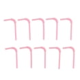 thumbnail image 2 of Pajitas de plástico de 10 piezas para 1:12 Dollhouse Come Accs Pink Rosado Zulema Pajitas para beber de Dollhouse, 2 of 7