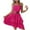 Hot Pink, variant on Plus Size Dresses for Women 2026 Fashion Sexy Strapless And Slimming Holiday Dress