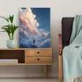 thumbnail image 5 of Qisvanset Dreamy Sky Inspirational Canvas Wall Art 15.75x11.81 Inches, 5 of 8