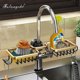 thumbnail image 2 of Aluminum Basket Shelf Single Layer Bathroom Accessory Storage For Shampoo Soap Shower Storage Rack Holder Organizer With Hooks Wb8007, 2 of 5
