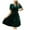 Summer01Green, variant on ylioge Wedding Guest Dresses for Women, Womens Solid Color Spring New Golden Velvet Thin Temperament Long Dress Long-Sleeved Round Neck Maxi Dresses Spring