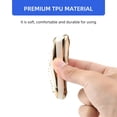 thumbnail image 2 of TPU Key Fob Cover for Mazda - Full Protection,Smart Keyless Car Key Holder White Gold, 2 of 8