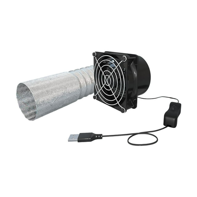 Extractor de aire de pared, ventilador Extractor de alta velocidad para yate, silencioso, montado en la pared, ventilador de tubería, ventilador para 1 ventilador tubo de 1M