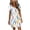 Green, variant on Cmfcve Women's Summer T-Shirt Dress Short Sleeve Tie Bohemian Dress V-Neck Printed Midi Dresses with Pockets
