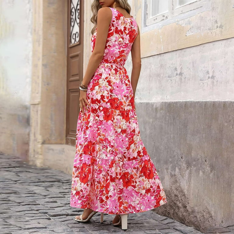 Long flowing dresses casual new arrivals