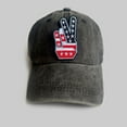 thumbnail image 3 of Gkeoshab 250 Anniversary Usa Hat USA Flag Mens And Womens Summer Fashion Casual Sunscreen Baseball Caps Cap Hats Unisex Vintage Beach Hat Cowboy Hat Bucket Hat, 3 of 4