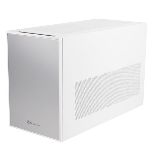 SilverStone Technology SUGO 17 White Premium shoebox-Shaped Computer Chassis, SST-SG17W
