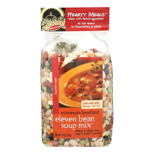Frontier Soups Hearty Meals Minnesota Heartland Eleven Bean Soup Mix 18