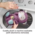 thumbnail image 5 of Fisher-Price Soothe N Snuggle Purple Monkey Baby Toy & Sound Machine with Breathing Motion, 5 of 6