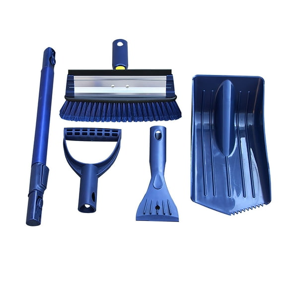 Lolmot Voiture Véhicule Neige Glace Grattoir SnoBroom Brosse à Neige Brosse d'Enlèvement Hiver