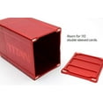thumbnail image 3 of Titan en Satin Rouge Uni Box Gods Protecteur de Boîtier de Deck Premium Haute Résistance, 3 of 7