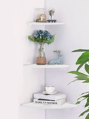 Details about   3PCS Floating Wall Shelves Bookshelf Display Shelf Rack Book Storage Decor Home 