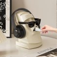 thumbnail image 4 of Funny Novelty Plastic Moai Tissue Box, Multi-Purpose Tissue Dispenser & Headphone Stand for Bathroom Bedroom Home Decor, 4 of 5