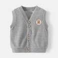 thumbnail image 4 of KYAIGUO Kids Toddler Boys Cartoon Cotton Vest Coat Baby Spring Fall Sleeveless Vest Outwears Jacket 2-10T, 4 of 11