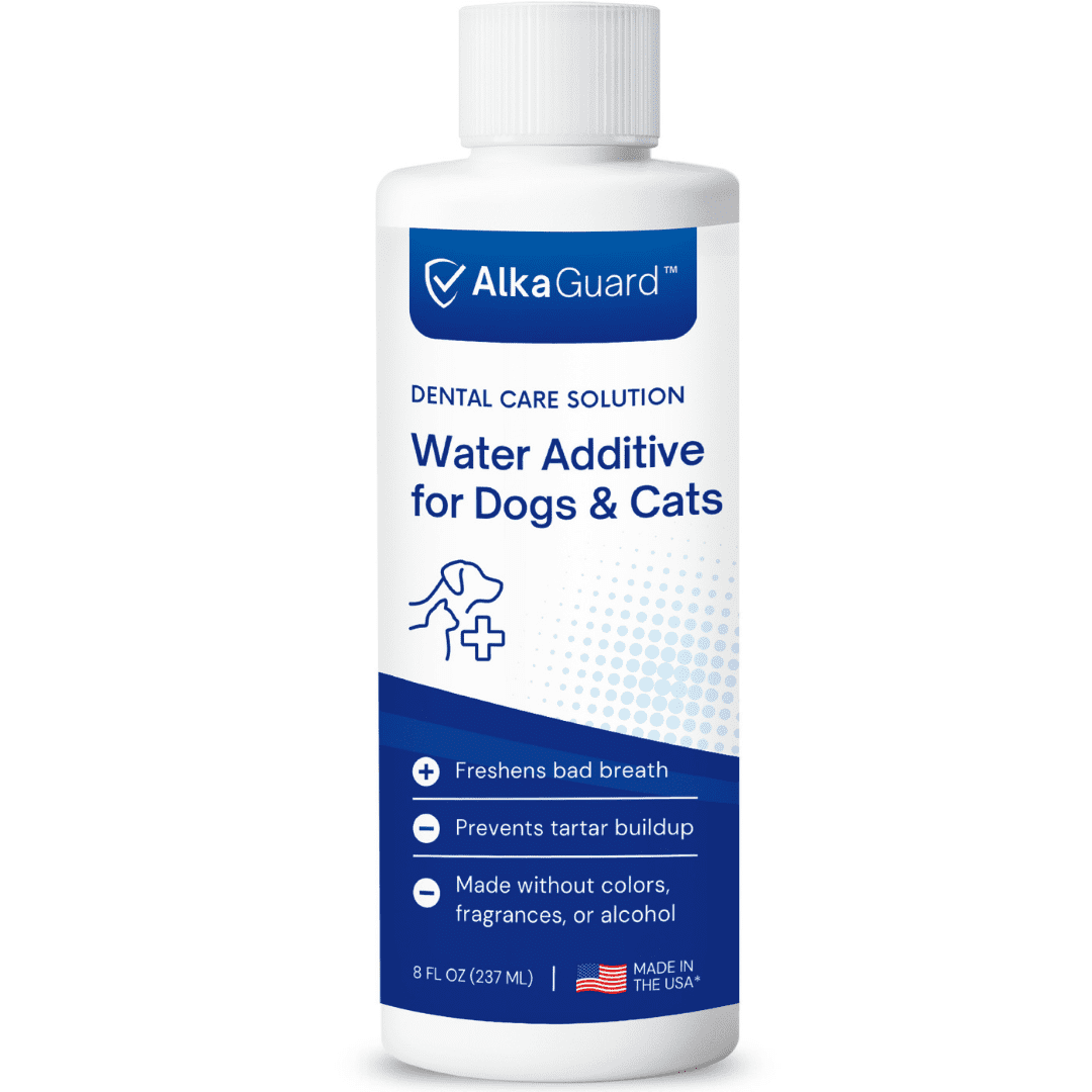 AlkaGuard Dental Water Additive for Dogs & Cats, Oral Care Aid for