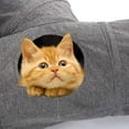thumbnail image 2 of Ownpets Pet 3-Way Tunnel Bed Toy Extensible Collapsible Tube Cat Puppy Rabbit, 2 of 9