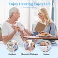 thumbnail image 5 of Bluetooth Personal Sound Amplifiers for Ears with Noise Reduction,Enhanced Speech, Feedback Cancellation, Mini Invisible Sound Amplifier Voice Enhancer Devices with Portable Charging Case for Seniors, 5 of 9