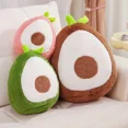 thumbnail image 1 of Juguete de peluche de aguacate, almohada de felpa suave, relleno de fruta, almohada esponjosa para dormir, cojín de decoración para sofá, regalo de cumpleaños, 3 colores345, 1 of 5
