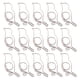 thumbnail image 1 of 20 clips de papel con forma de pajarito, chinchetas para el hogar (plateados), 1 of 6