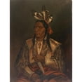 thumbnail image 3 of Antonio Zeno Shindler 19x24 Black Modern Framed Museum Art Print Titled - Keokuk (The Watchful Fox), Junior (ca. 1876-1899), 3 of 5