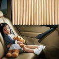 thumbnail image 4 of Cortinas para coche, parasol para ventana trasera de coche, aislamiento térmico, estiramiento automático, riel de succión magnético, parasol universal para coche., 4 of 6