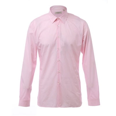 - Burberry Men's Slim Striped Cotton Poplin Shirt, Brand 39 (US 15.5) - Walmart.com - Walmart.com