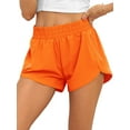 thumbnail image 2 of Cueply Women's Running Shorts High Waisted Athletic Gym Workout Shorts with Liner Zipper Pockets, 2 of 7
