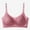 Pink, variant on Lolmot Maternity Bras for Pregnancy Ladies Traceless Comfortable Ice Silk Breathable No Steel Ring Front Buckle Breastfeeding Bra Underwear Invisible Bra