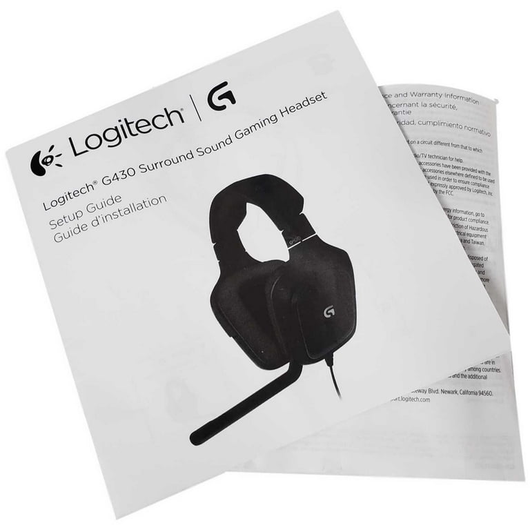 Logitech G430 Stereo Gaming Noise-cancelling Wired Gaming Headset