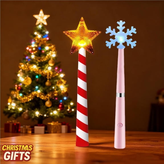 Magic Wand Christmas Tree Light,Musical LED Star Controller,Wireless Remote Control Switch Outlet Kit for Christmas Tree Decorations String Light Controllers(1PC),Magic Wand Christmas Tree