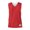 RED | WHITE, variant on Alleson Athletic Men's Reversible Mesh Tank Jersey