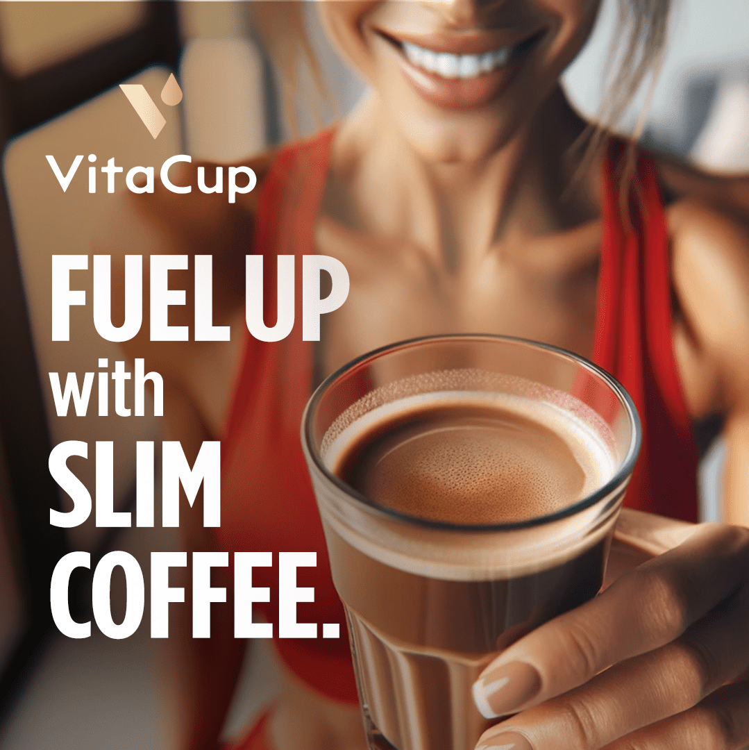 VitaCup Slim Ground Coffee for Skinny Diet & Metabolism, 11 ounces