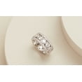 thumbnail image 2 of Crystal Halo Full Eternity Engagement Ring For Women 1.9 Ct Diamond 14K White Gold Over, 2 of 2