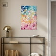 thumbnail image 3 of Joyful Rainfall I Canvas Modern Color Abstract by Art Remedy, Gallery Wrapped, 20" x 30", 3 of 7