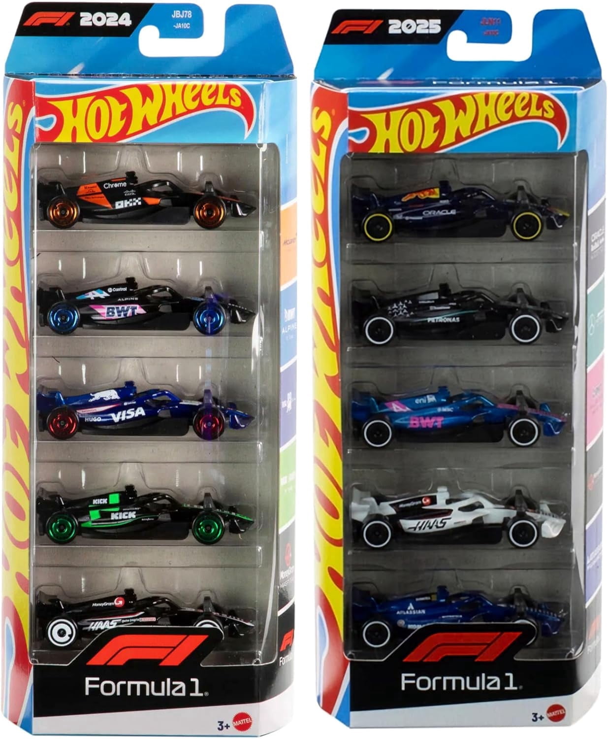 Hot Wheels Circuit Legends Die-Cast Cars Collection, 5-Pack Racing