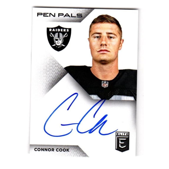 2016 Panini Elite Pen Pals Connor Cook #PP-CO NM+ RC Rookie Auto ...